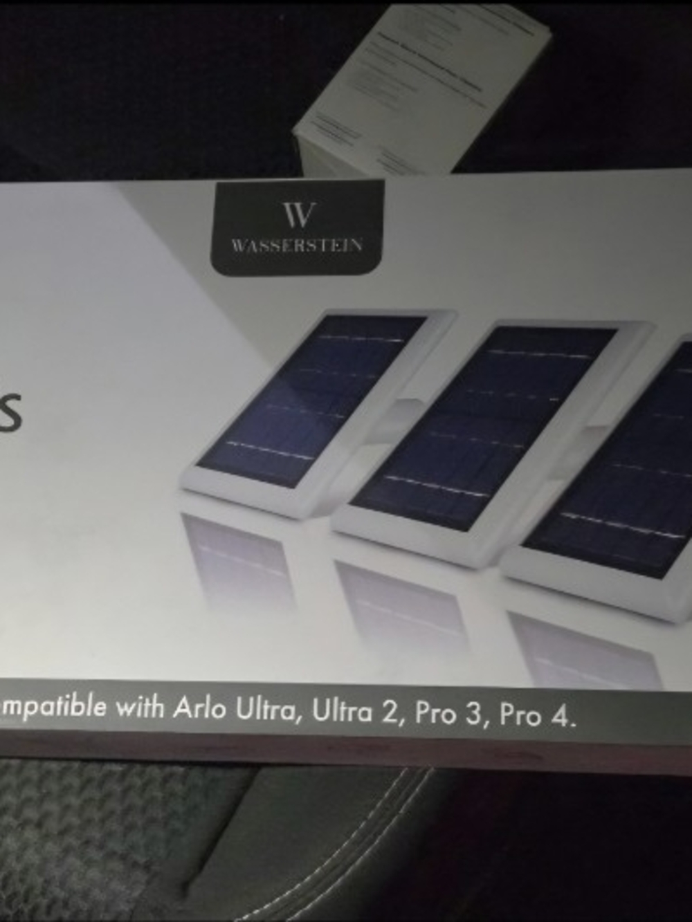 White Solar Panels - Compatible with Arlo Cameras